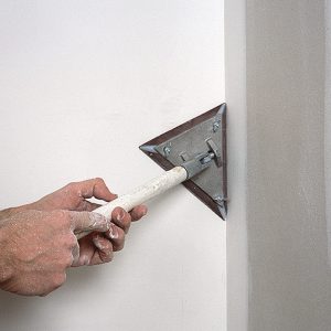 Triangular sanders for corners 