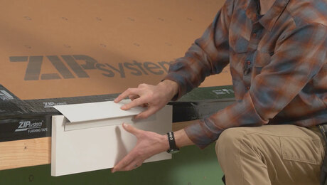 installing zip roof sheathing